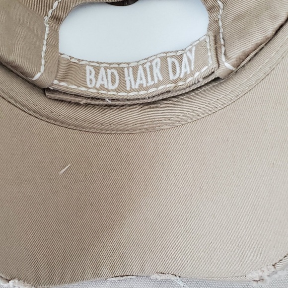 ❤️BESTSELLER❤️Khaki Bad Hair Day  baseball cap - Picture 6 of 8